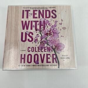 It Ends with Us By Colleen Hoover audiobook CD ROM Read by Olivia Song 11 hours